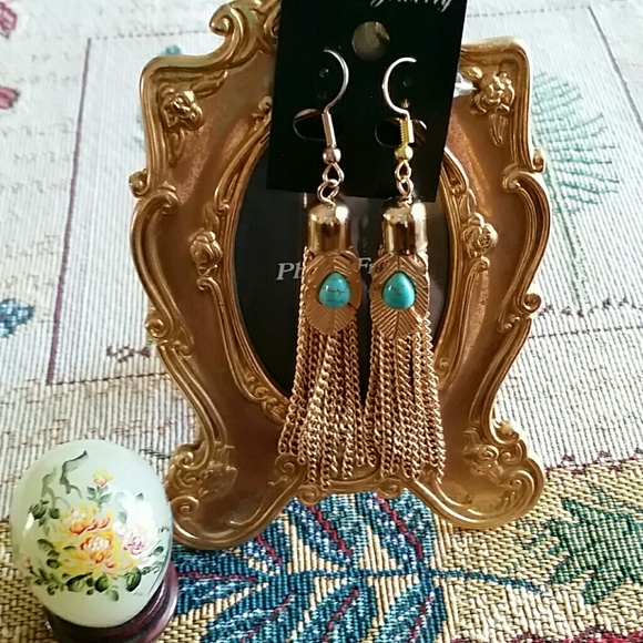 Jewelry - TASSEL EARRINGS  HANDMADE